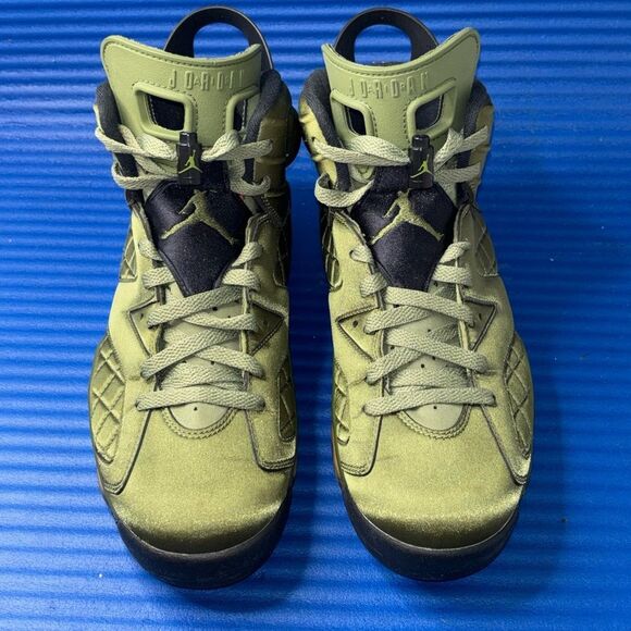 Size 9.5- Men’s Nike Air Jordan 6 Retro Pinnacle Promo Flight AH4614-303 RARE - Picture 4 of 8